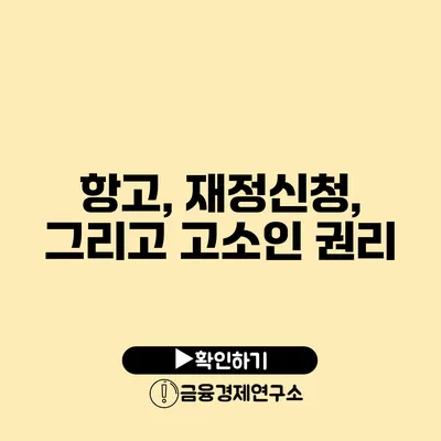 항고, 재정신청, 그리고 고소인 권리